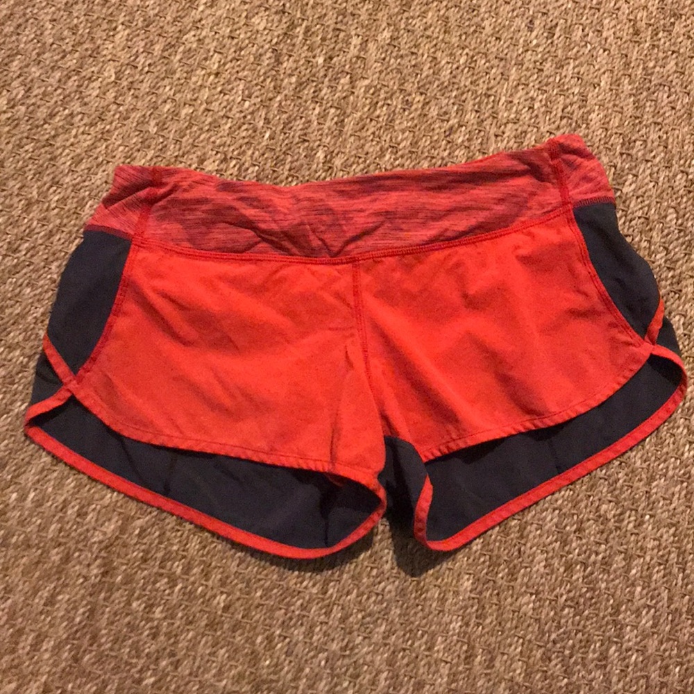 Lululemon run speed shorts